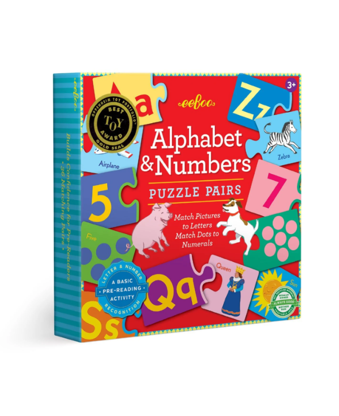 Εκπαιδευτικό Puzzle, Alphabet & Numbers