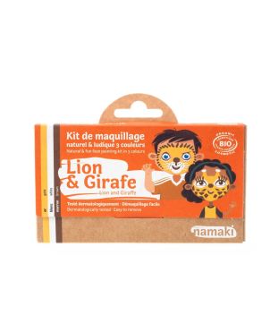 Face Painting Kit, Lion & Giraffe