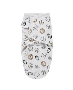 Χειμερινός Υπνόσακος Κουβέρτα Swaddle Animal Multicolour 0-3 Μηνών