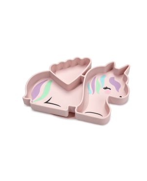 Παιδικό Πιάτο Σιλικόνης, Unicorn