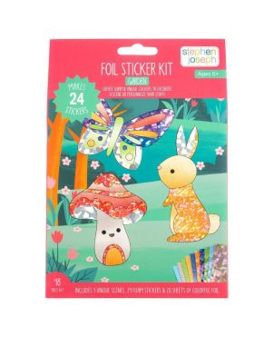 Σετ Αυτοκόλλητων Από Χρυσόχαρτο - Garden