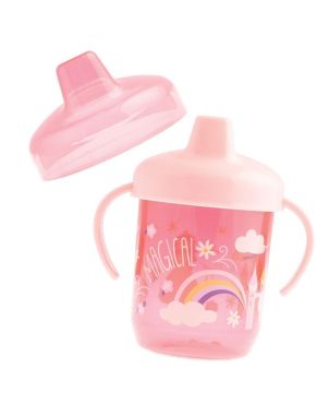 Βρεφικό Ποτήρι 540ml, με Αφαιρούμενο Καπάκι και Λαβές - Princess