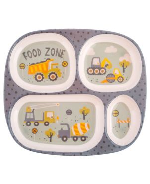 Παιδικό Πιάτο Μελαμίνης - Construction