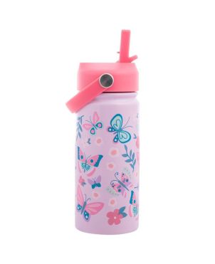 Παιδικό Ανοξείδωτο Παγούρι Θερμός 420ml, Butterfly