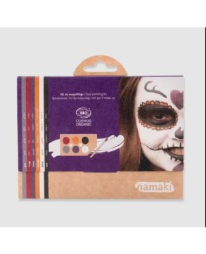 Face Painting Kit, 6 Οργανικά χρώματα, Worlds Of Horrors