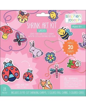 Παιχνίδι Κατασκευἠς & Zωγραφικής, Shrink Art, Garden