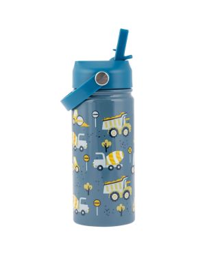 Παιδικό Ανοξείδωτο Παγούρι Θερμός 420ml, Construction