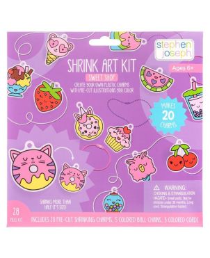 Παιχνίδι Κατασκευἠς & Zωγραφικής, Shrink Art, Sweet Shop