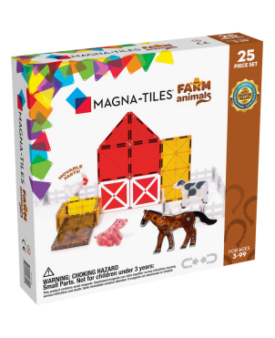 Μαγνητικό Παιχνίδι, Magna Tiles, Farm Animals 25 κομ.