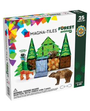 Μαγνητικό Παιχνίδι, Magna Tiles, Forest Animals 25 κομ.