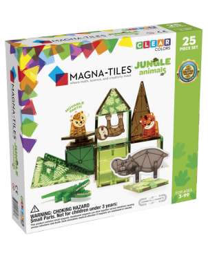 Μαγνητικό Παιχνίδι, Magna Tiles, Jungle Animals, 25 κομ