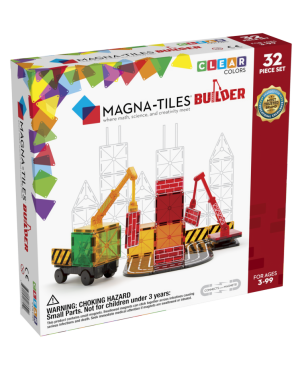 Μαγνητικό Παιχνίδι, Magna Tiles, Builder, 32 κομ