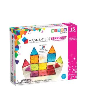 Μαγνητικό Παιχνίδι, Magna Tiles, Stardust 15 κομ