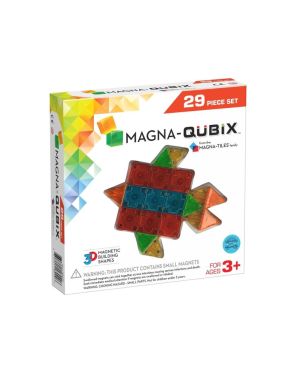 Μαγνητικό Παιχνίδι, Magna Tiles, Qubix, 29 κομ