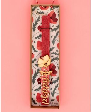 Λαμπάδα, Poppy, με Σκουλαρίκια