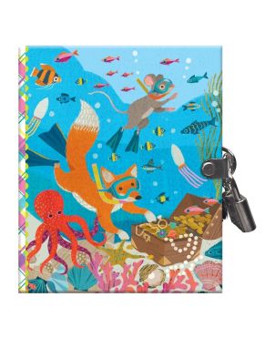Mini Σημειωματάριο με Κλειδαριά, Sea Treasure