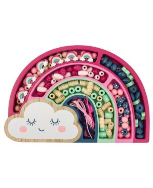 Ξύλινο Παιχνίδι, Bead Boutique, Rainbow