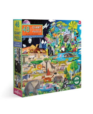 Giant Puzzle 48pcs, Within The Biomes