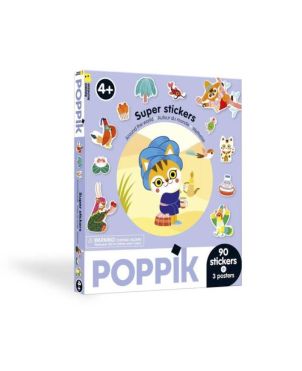 Κουτί με 90 αυτοκόλλητα, Sticker box - Γύρω σε όλο τον Κόσμο