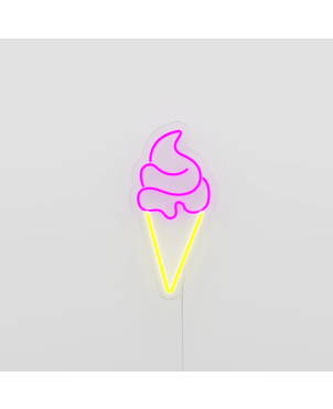 Φωτιστικό Τοίχου, Neon LED, Ice Cream