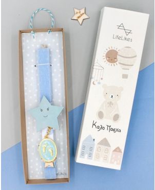 Λαμπάδα, Πατουσάκια, για Αγόρι