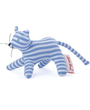 Μαλακό Παιχνίδι Κουδουνίστρα Cat Blue Stripes