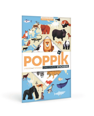 Αυτοκόλλητα Discovery Stickers, Animals Of The World