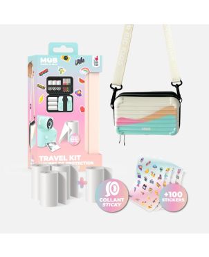 Travel Kit PIX-CASE – Θήκη Μεταφοράς PIXIPRINT με 4 Ρολά Χαρτιού