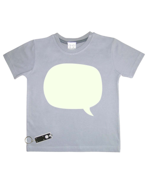 T-Shirt Glow in the Dark, Speech