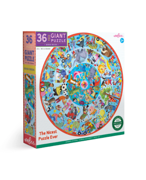 Giant Round Puzzle 36 pcs, Good Deeds