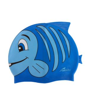 Σκουφάκι Κολυμβητηρίου - Θαλάσσης,Μπλε, SwimFin