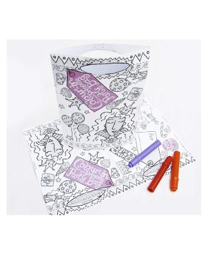 Color-in Party Bag, Princess