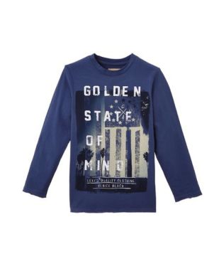 T-Shirt Alan, Indigo