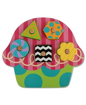 Ξύλινο Puzzle, Cupcake