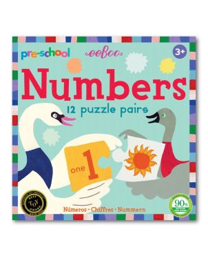 Παιδικό Puzzle, 12 pairs, Numbers