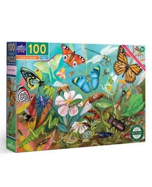 Παιδικό Puzzle 100 pcs, Love of Bugs