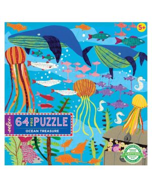 Παιδικό Puzzle 64pcs, Ocean Treasure 