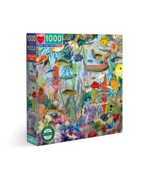 Puzzle 1000pcs Piece & Love, Gems And Fish