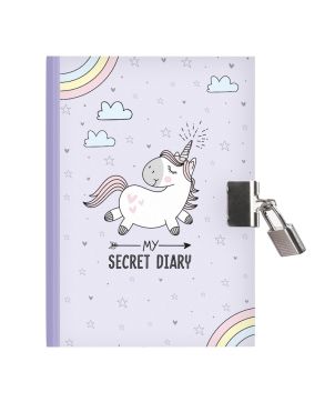 Σημειωματάριο με Κλειδαριά, My Secret Diary, Unicorn
