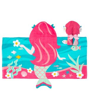 Παιδική πετσέτα με κουκούλα, Mermaid