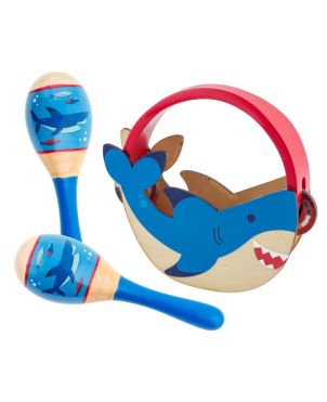 Ξύλινο Μουσικό Σετ Κρουστών, Shark