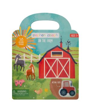 Αυτοκόλλητα, Reusable Sticker Book, Farm