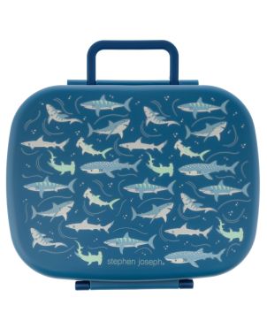 Παιδικό Δοχείο Φαγητού με χωρίσματα, Shark