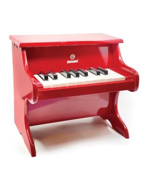 Ξύλινο Παιδικό Πιάνο, Κόκκινο