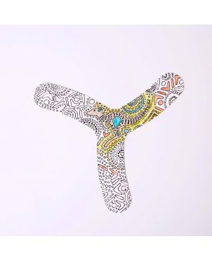 myFibo- Color in Boomerangs