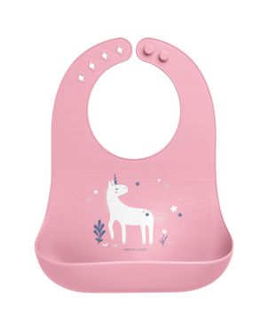 Βρεφική Σαλιάρα Σιλικόνης, Unicorn
