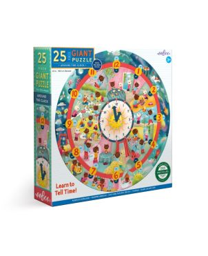 Παιδικό Puzzle Giant 25pcs, Around the Clock
