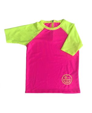 Μπλούζα με Προστασία UV, Pink/Yellow