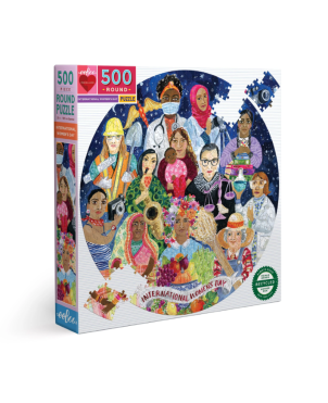 Παιδικό Round Puzzle 100 pcs, International Women's Day