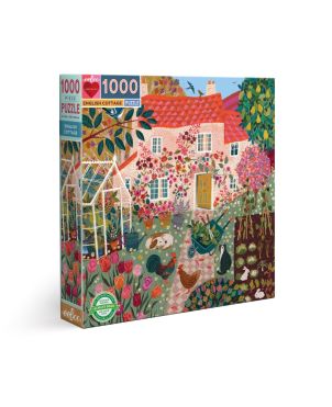 Puzzle 1000 κομ Piece & Love, English Cottage